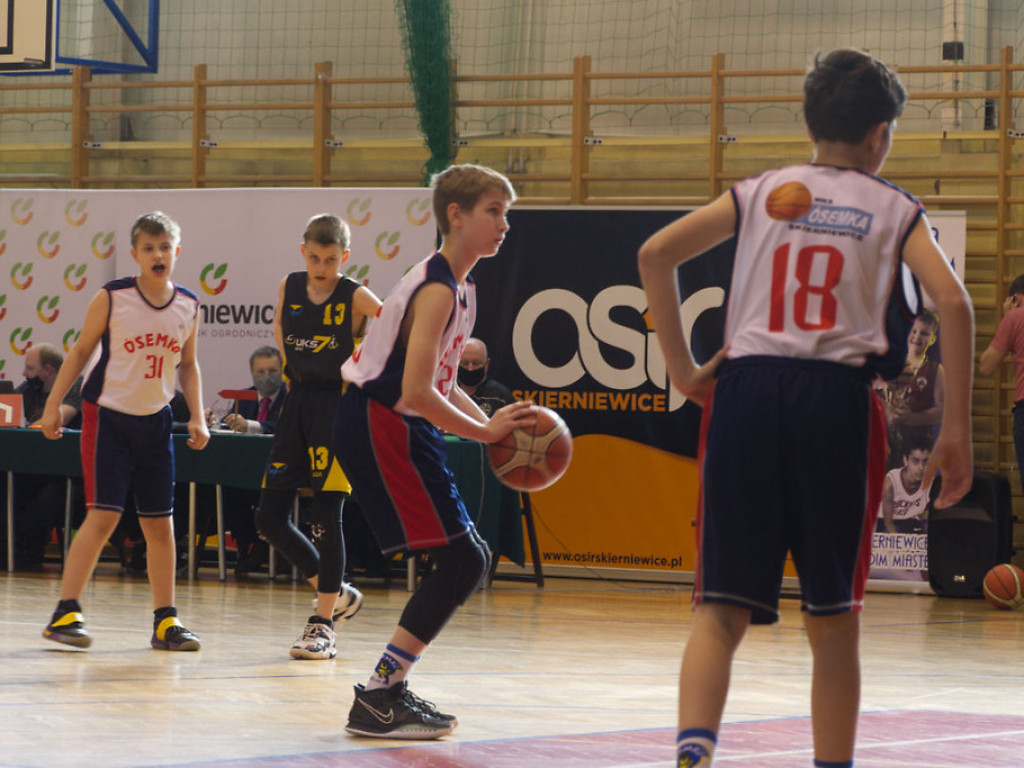 Ósemka Skierniewice z kompletem zwycięstw w półfinale Mistrzostw Polski U13 [ZDJĘCIA]