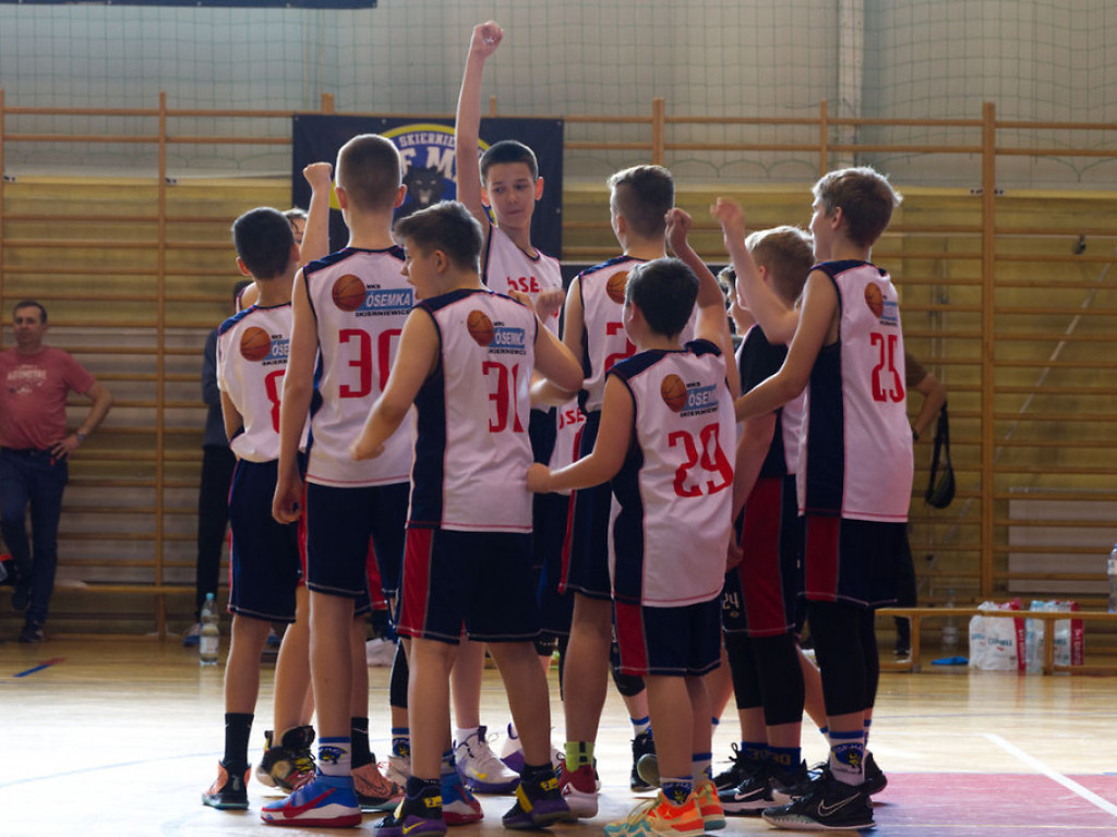 Ósemka Skierniewice z kompletem zwycięstw w półfinale Mistrzostw Polski U13 [ZDJĘCIA]