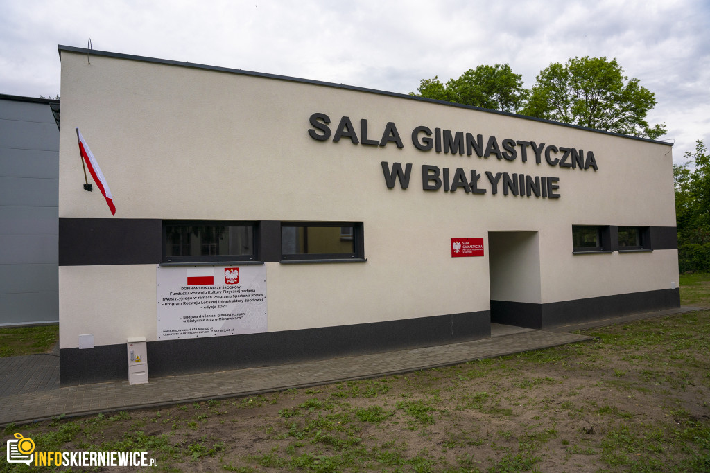 Sala gimnastyczna w Białyninie oficjalnie oddana do użytku