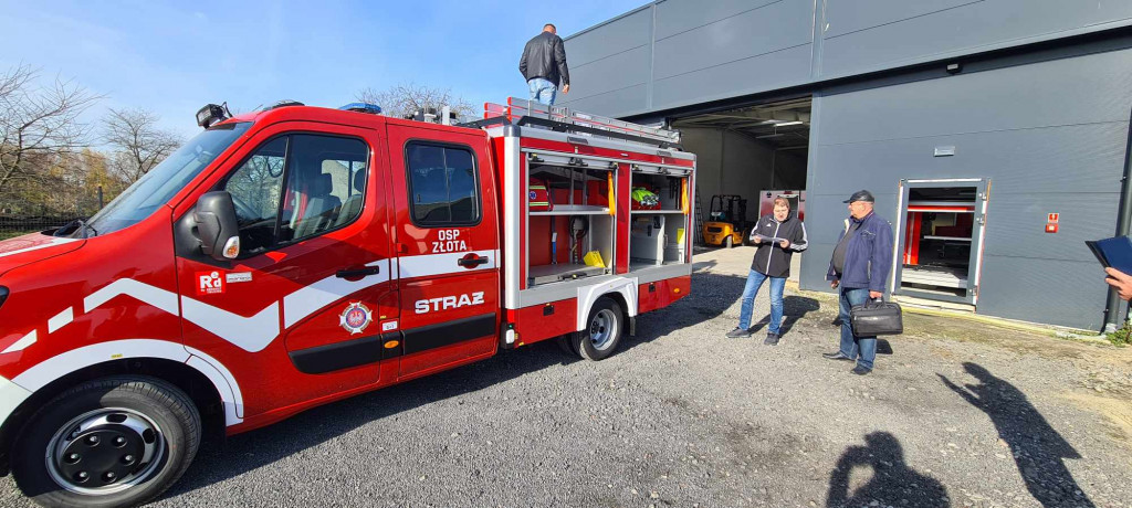 Ważny dzień dla strażaków z OSP Złota