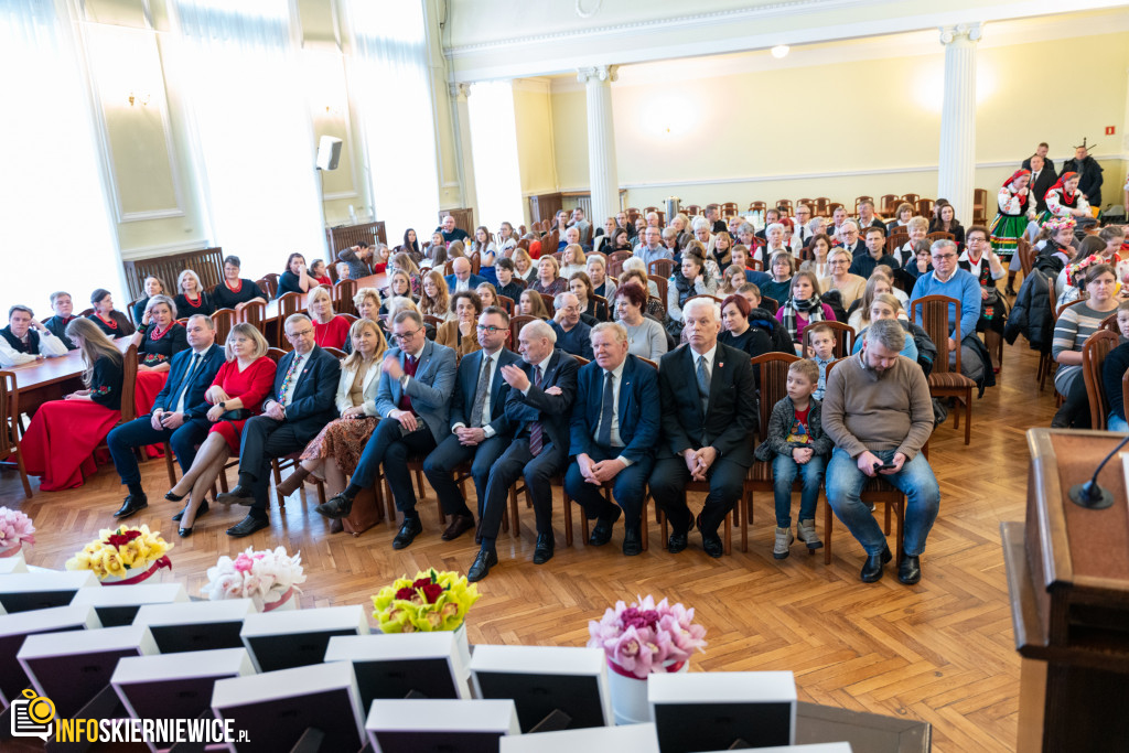 Wspólne kolędowanie w Starostwie Powiatowym w Skierniewicach