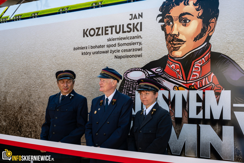 Lokomotywa Patriotyzmu: Jan Kozietulski na Tropie Historii w Skierniewicach!