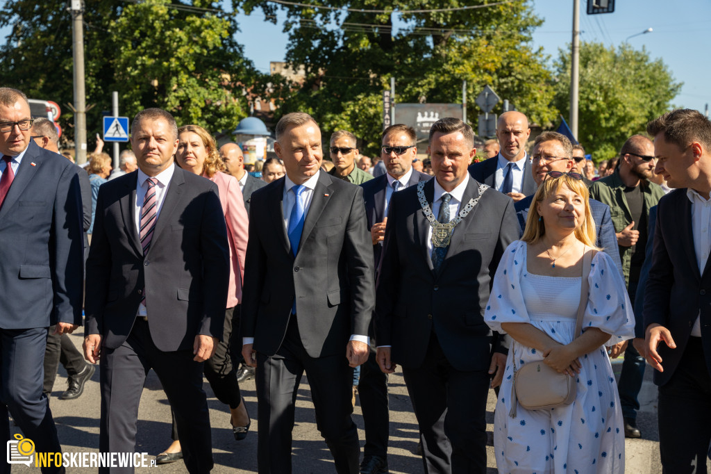 Otwarcie 46. edycji Skierniewickiego Święta Kwiatów, Owoców i Warzyw z Udziałem Prezydenta RP