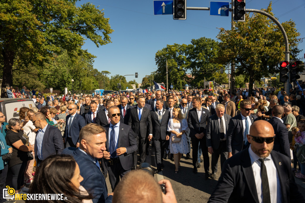 Otwarcie 46. edycji Skierniewickiego Święta Kwiatów, Owoców i Warzyw z Udziałem Prezydenta RP