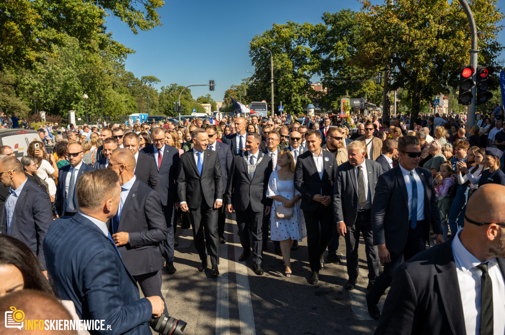 Otwarcie 46. edycji Skierniewickiego Święta Kwiatów, Owoców i Warzyw z Udziałem Prezydenta RP