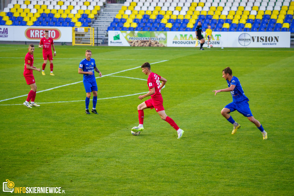 Unia Skierniewice wygrywa hitowy mecz III ligi z Lechią Tomaszów Mazowiecki 2:1