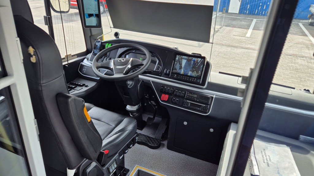 Futurystyczny autobus elektryczny testowany w MZK Skierniewice