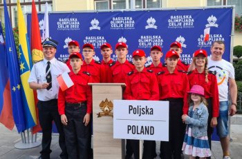 Młodzieżowa Drużyna Pożarnicza z Wysokienic reprezentuje Polskę na Olimpiadzie-998