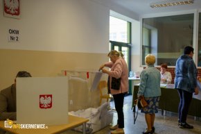 Skierniewice: Frekwencja wyborcza do godziny 12-1167