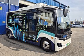 Futurystyczny autobus elektryczny testowany w MZK Skierniewice-1227