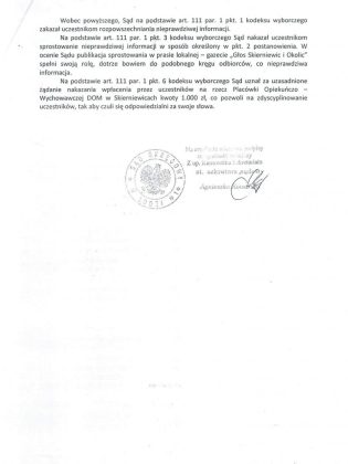 uzycie zlego okreslenia przez stowarzyszenie razem dla skierniewic 6