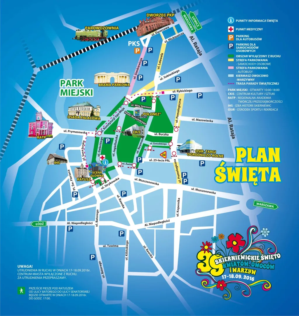 program święta kwiatów owoców i warzyw 2016, program SŚKOiW 2016, Święto Kwiatów, Owoców i Warzyw 2016 program, plan imprez święto kwiatów