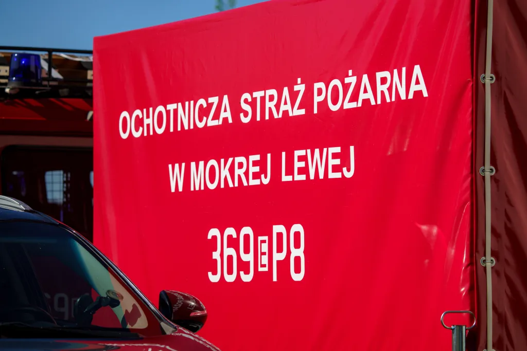100 lecie osp i 60 lecie kgw w mokrej lewej. nowa remiza i centrum spoleczne wsi mokra lewa otwarte 111 z 116