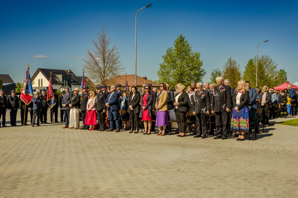 100 lecie osp i 60 lecie kgw w mokrej lewej. nowa remiza i centrum spoleczne wsi mokra lewa otwarte 40 z 116
