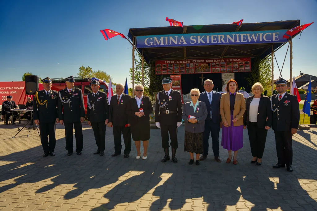100 lecie osp i 60 lecie kgw w mokrej lewej. nowa remiza i centrum spoleczne wsi mokra lewa otwarte 76 z 116