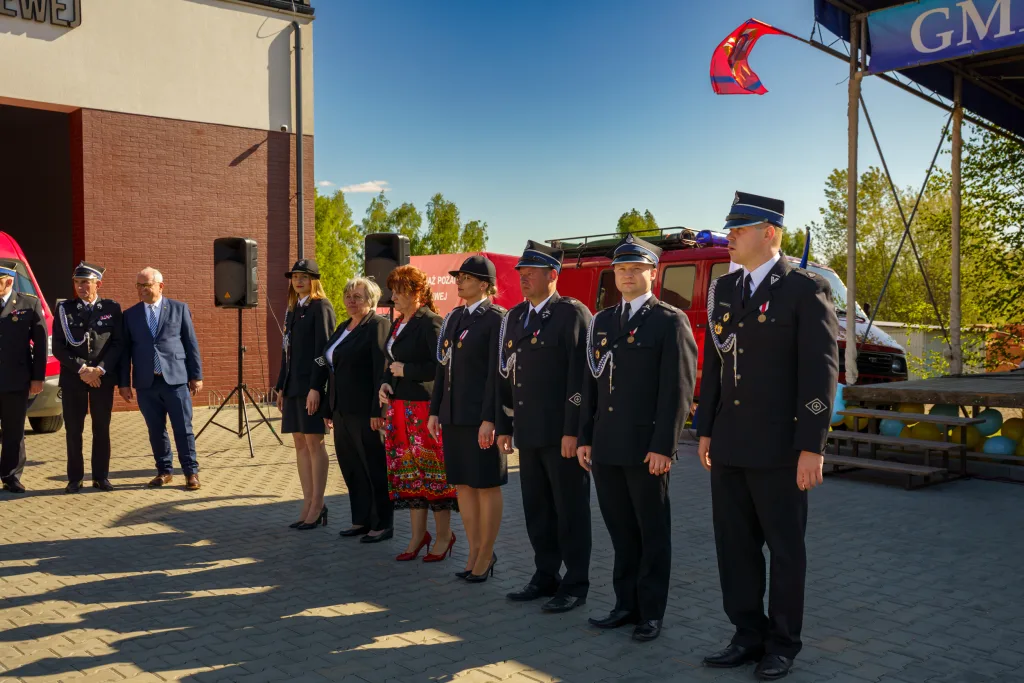 100 lecie osp i 60 lecie kgw w mokrej lewej. nowa remiza i centrum spoleczne wsi mokra lewa otwarte 78 z 116