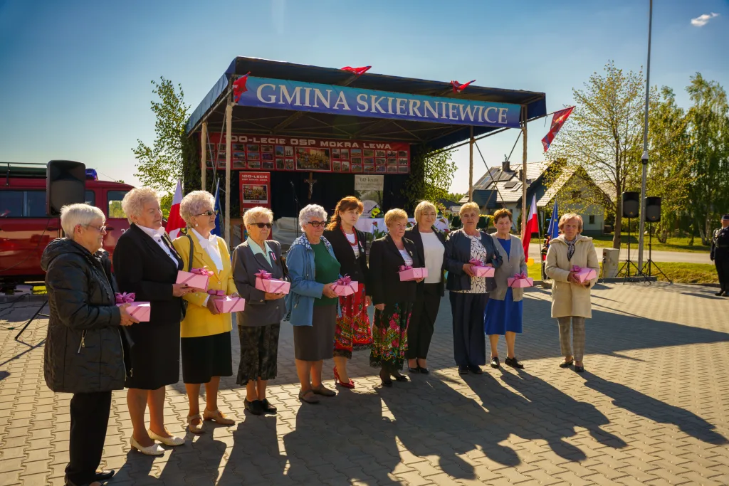 100 lecie osp i 60 lecie kgw w mokrej lewej. nowa remiza i centrum spoleczne wsi mokra lewa otwarte 89 z 116