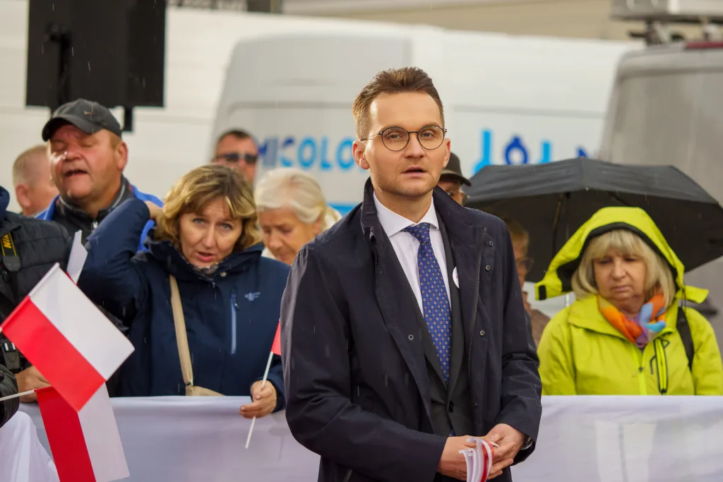 afal trzaskowski w skierniewicach przed cisza wyborcza wiec wyborczy i apel o mobilizacje 10 z 105