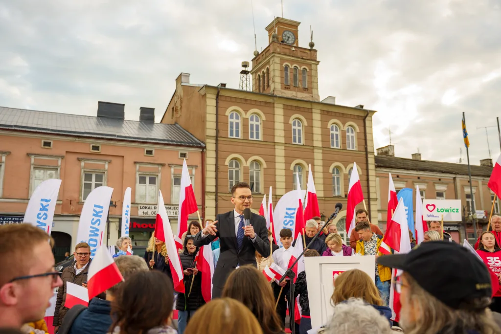 afal trzaskowski w skierniewicach przed cisza wyborcza wiec wyborczy i apel o mobilizacje 42 z 105