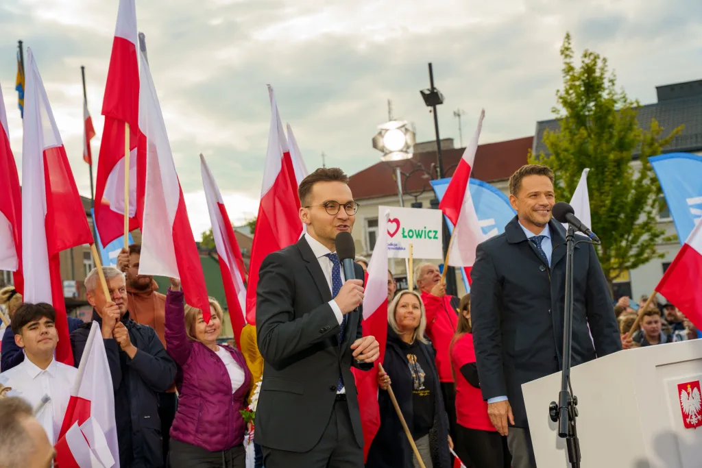 afal trzaskowski w skierniewicach przed cisza wyborcza wiec wyborczy i apel o mobilizacje 66 z 105