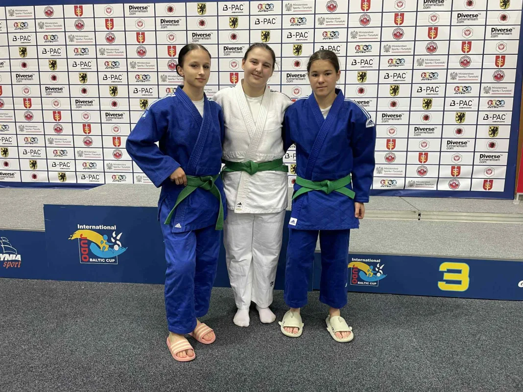 Trzy zawodniczki klubu Wojownik Skierniewice na podium Judo Baltic Cup 2025 w Gdyni