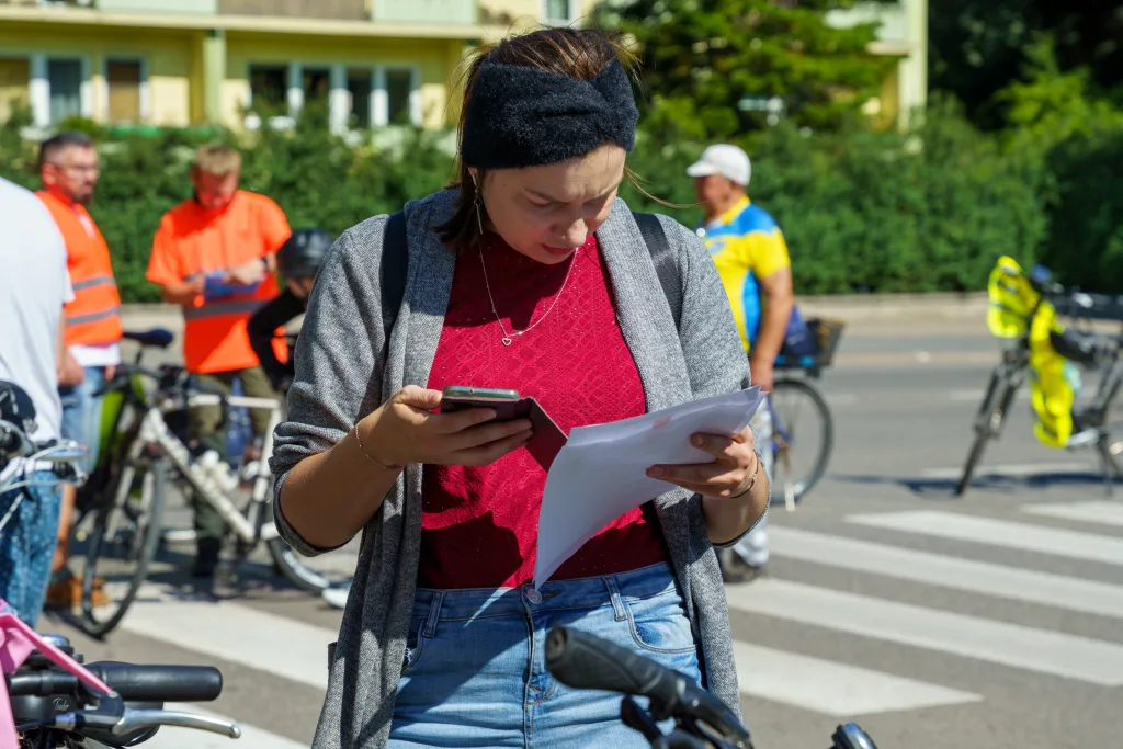 Rowerowa niedziela pełna uśmiechu – 250 osób na trasie Skierniewice–Lipce 38 v ekologiczny powiatowy rajd rowerowy 16 z 105
