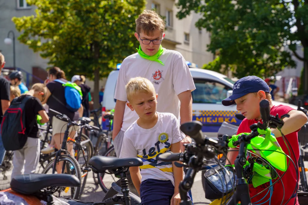 v ekologiczny powiatowy rajd rowerowy 34 z 105
