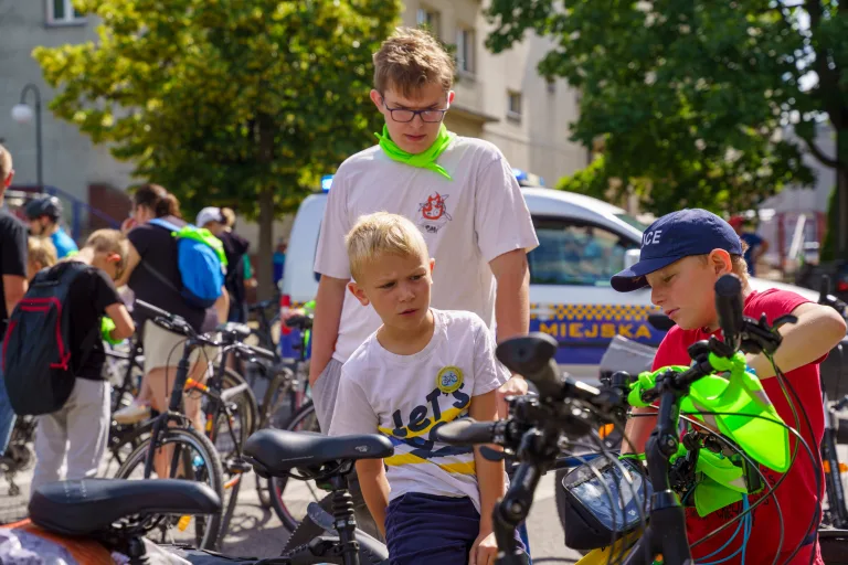 v ekologiczny powiatowy rajd rowerowy 34 z 105