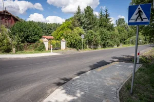 Byczki z nową drogą i zatokami. Modernizacja DW 705 na finiszu 10 modernizacja dw 705 na finiszu 004