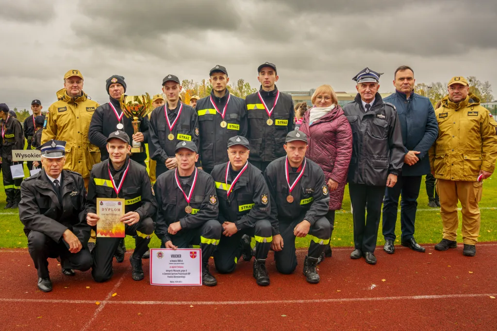 osp makow i osp wysokienice triumfuja w zawodach sportowo pozarniczych powiatu skierniewickiego 2025 40 z 43