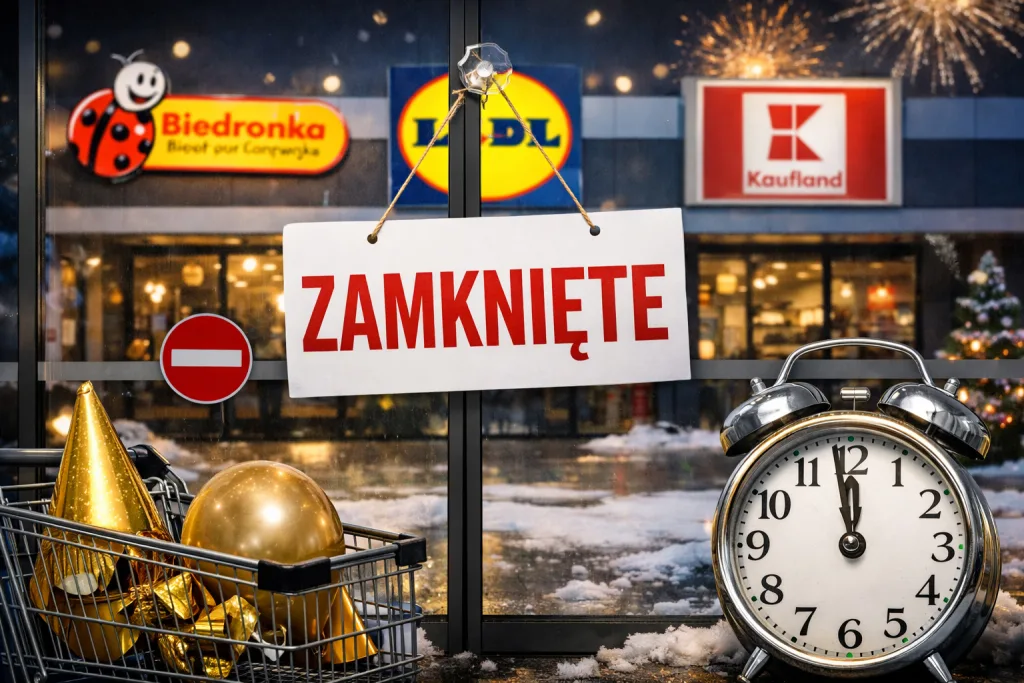 zamkniete sklepy w noc sylwestrowa