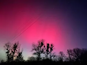 magia na niebie nad skierniewicami zorza polarna zachwycila mieszkancow2026 01 19 23 22 42 2