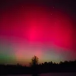 magia na niebie nad skierniewicami zorza polarna zachwycila mieszkancow2026 01 19 23 28 36 3