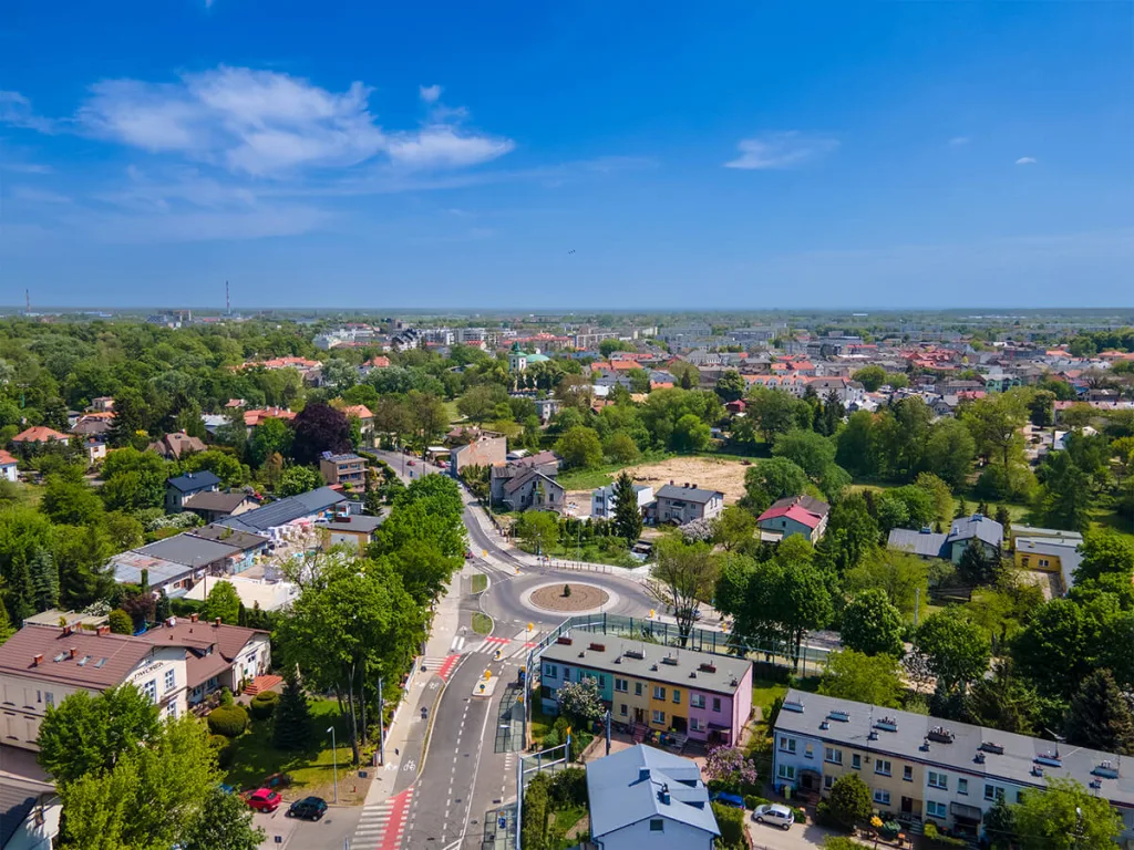 MPZP Skierniewice mapa i planowanie przestrzenne