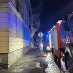 Pożar mieszkania w bloku przy ulicy Jagiellońskiej w Skierniewicach.