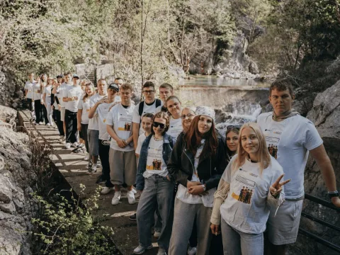 Uczniowie klas mundurowych z Zespółu Szkół w Bolimowie podczas historycznego szkolenia zawodowego w Grecji w ramach programu Erasmus+