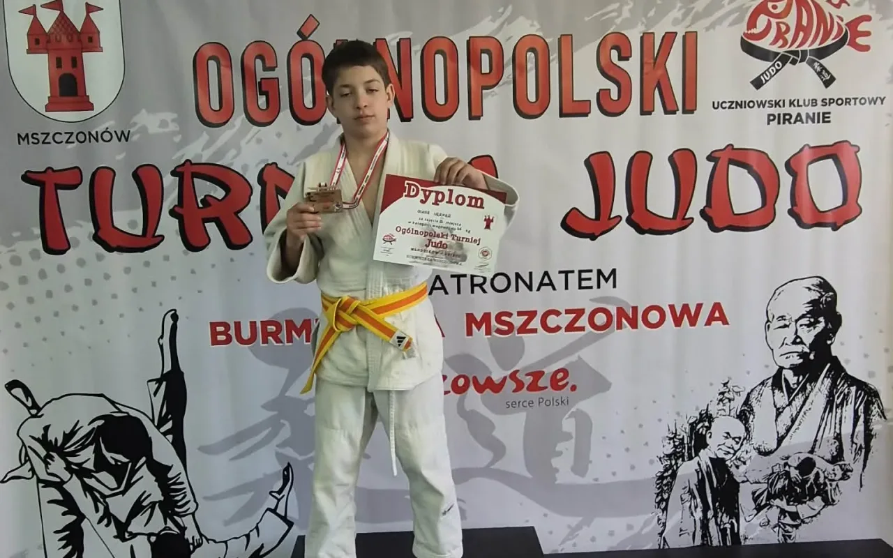 Cztery medale dla klubu Wojownik Skierniewice na ogólnopolskim turnieju judo — zdjęcie 5 z 5