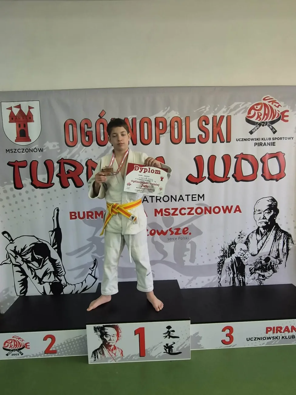 cztery medale dla klubu wojownik skierniewice na ogolnopolskim turnieju judo 1