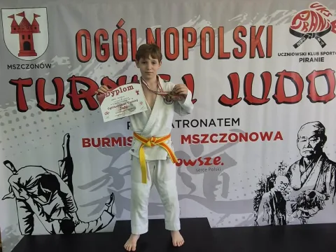 Cztery medale dla klubu Wojownik Skierniewice na ogólnopolskim turnieju judo
