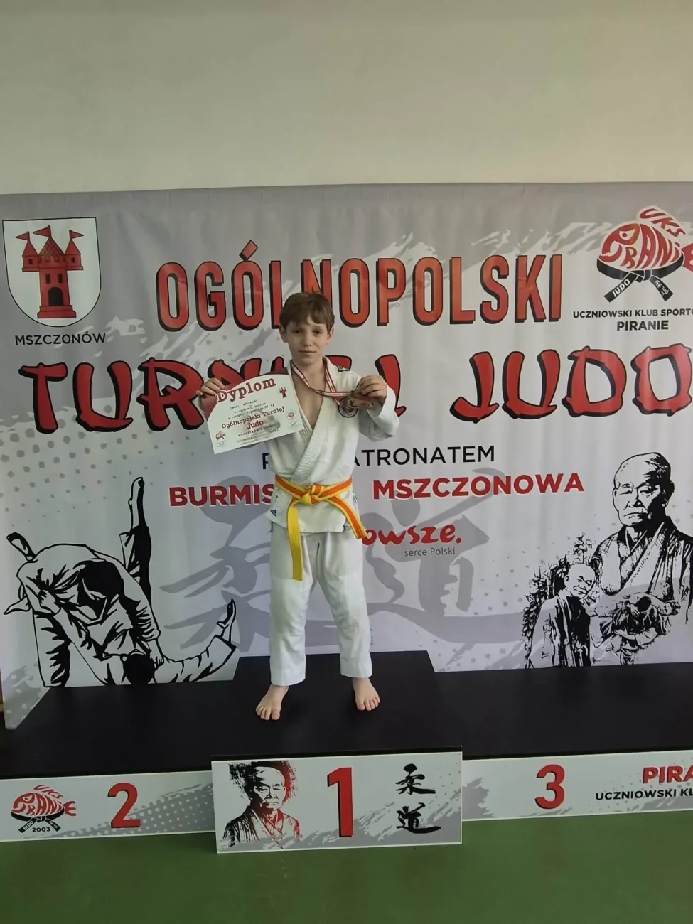 cztery medale dla klubu wojownik skierniewice na ogolnopolskim turnieju judo 4