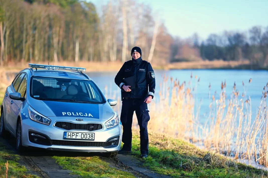 Damian Szymaniak – policjant KMP Skierniewice czyta mowę ciała w sprawie przemocy domowej