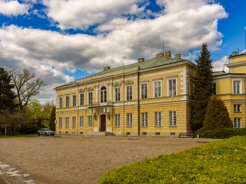 Skierniewice chcą kupić teren przy ul. Waryńskiego z Pałacykiem Myśliwskim Sabediany. W tle pojawia się także temat osady pałacowej.