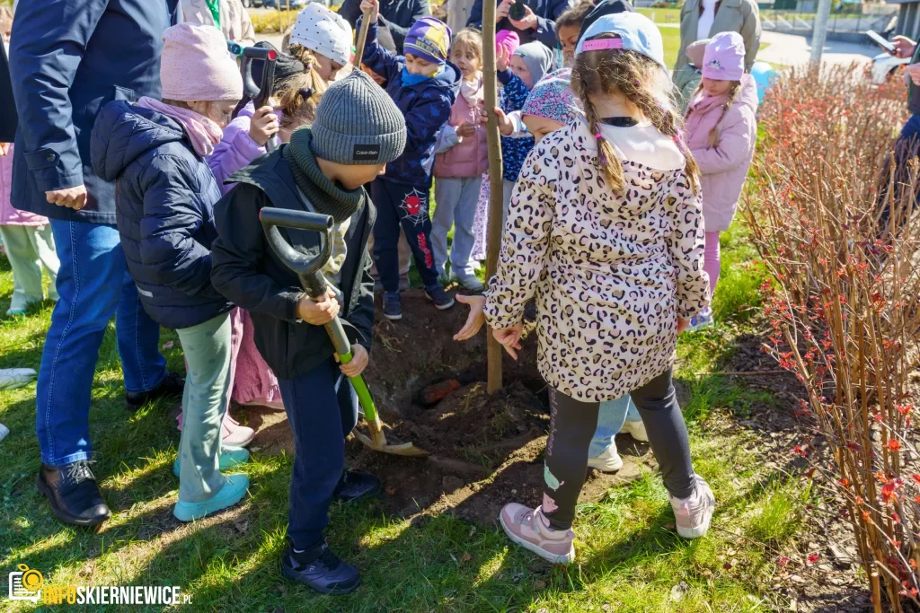 Przedszkolaki z Zielonego Zakątka zazieleniają centrum (35 z 41)
