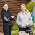 Rowerzyści podczas spotkania nad Zalewem Zadębie w Skierniewicach, zorganizowanego jako rozgrzewka przed Rowerową Stolicą Polski.