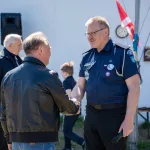 Zbiórka harcerzy i członków Klubu Żeglarskiego Omega w Skierniewicach