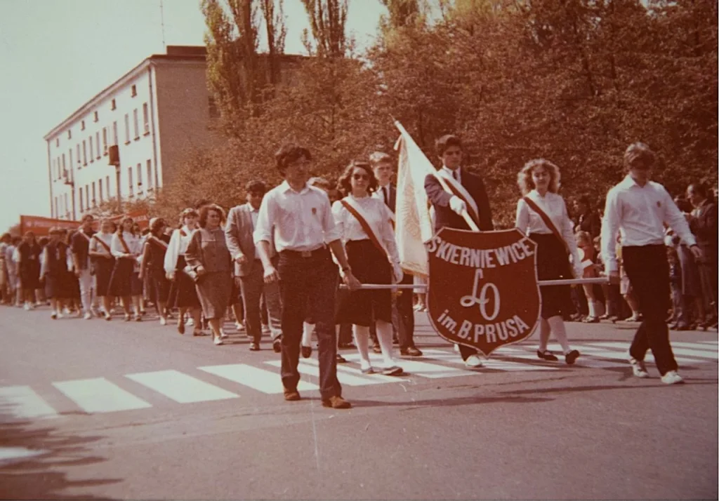 Skierniewice święto 1 maja archiwalne zdjęcia unikalne kadry z archiwum Muzeum Historycznego
