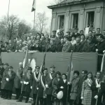 Skierniewice święto 1 maja archiwalne zdjęcia unikalne kadry z archiwum Muzeum Historycznego