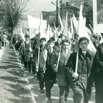 Skierniewice święto 1 maja archiwalne zdjęcia unikalne kadry z archiwum Muzeum Historycznego