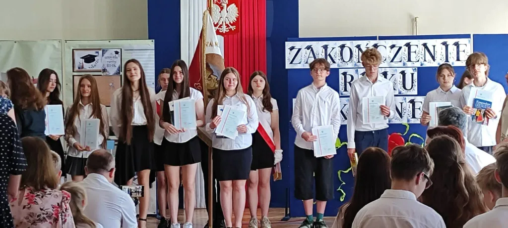 27 zakonczenie roku klasy 6 7 8 sp4 skierniewice 2