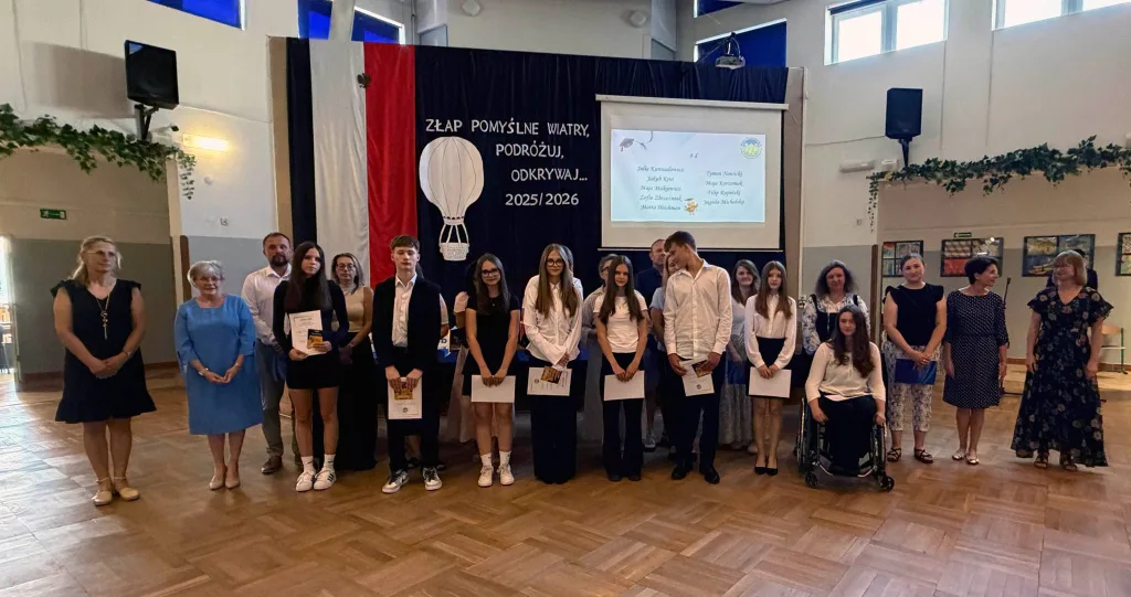 53 pozegnanie osmoklasistow sp 9 skierniewice